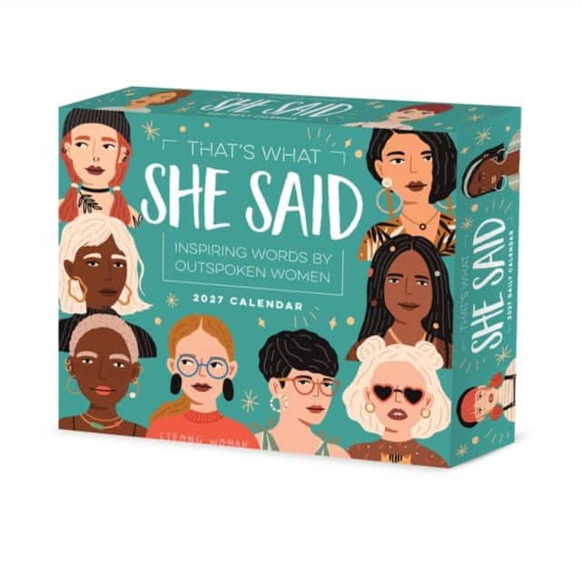 That's What She Said 2027 Box av Willow Creek Press