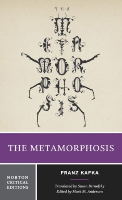 The Metamorphosis – A Norton Critical Edition