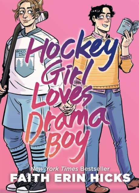 Hockey Girl Loves Drama Boy av Faith Erin Hicks