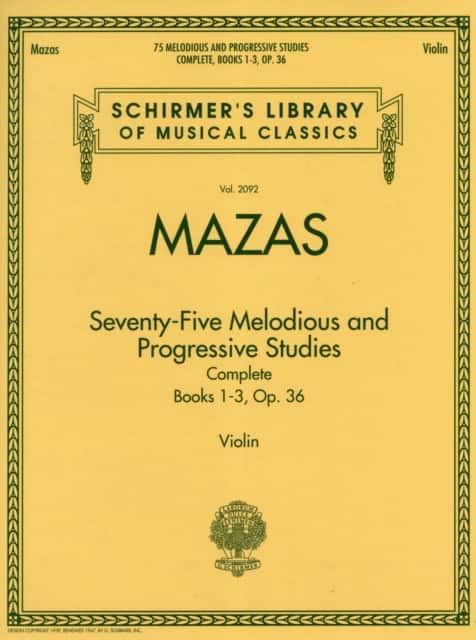 75 Melodious and progressive Studies Complete av Friedrich Hermann