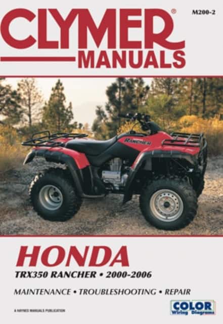 Honda TRX350 Rancher Series ATV (2000-2006) Service Repair Manual av Haynes Publishing