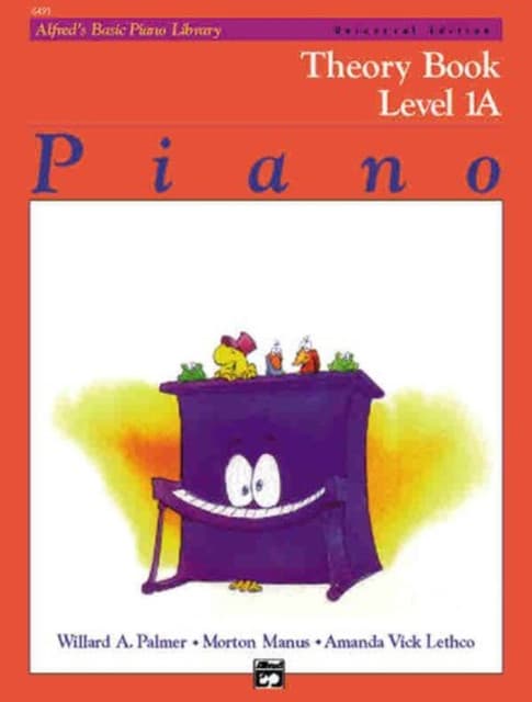 Alfred's Basic Piano Library Theory Book 1A