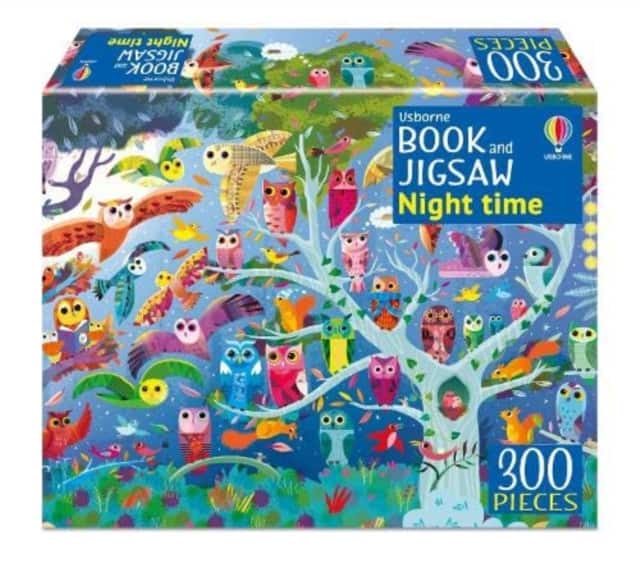 Usborne Book and Jigsaw Night time av Kirsteen Robson