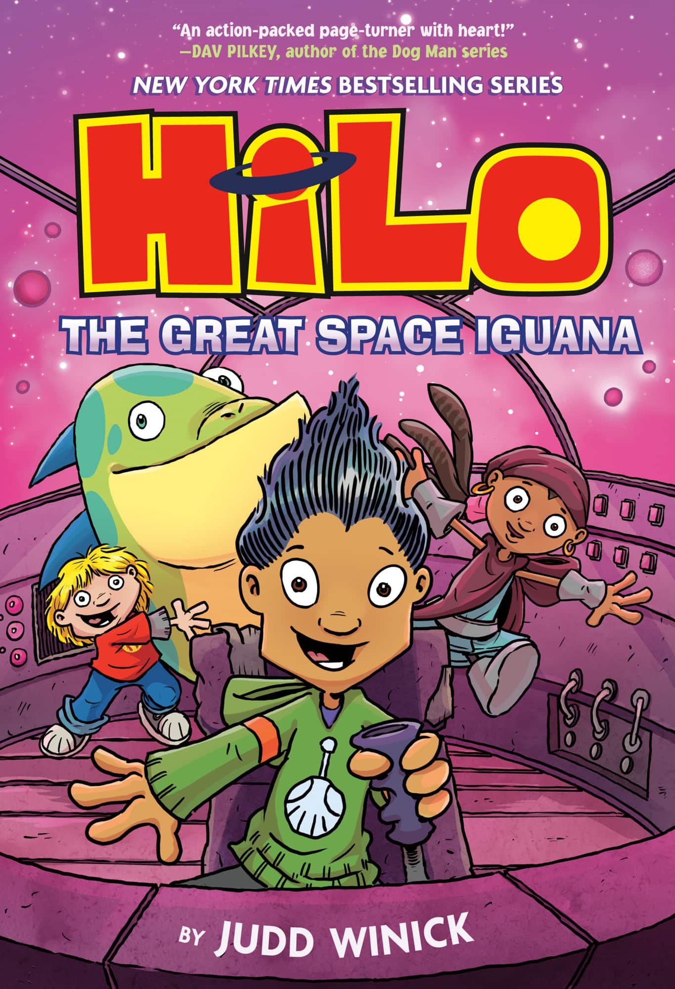 Hilo Book 11: The Great Space Iguana: (A Graphic Novel) av Judd Winick