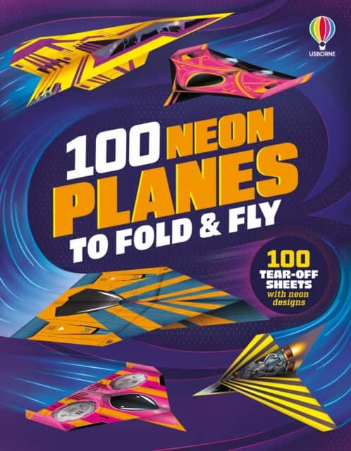 100 Neon Planes to Fold and Fly av Abigail Wheatley
