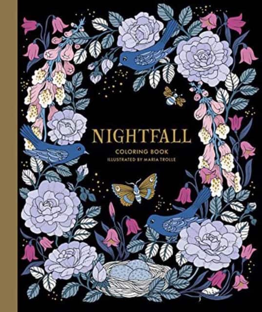 Nightfall Coloring Book av Maria Trolle