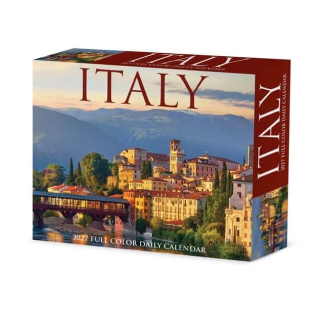 Italy 2027 Box av Willow Creek Press