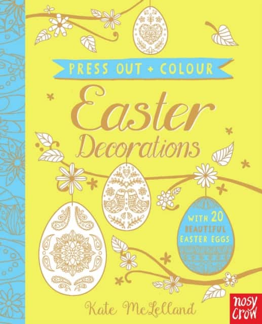 Press Out and Colour: Easter Eggs av Kate McLelland