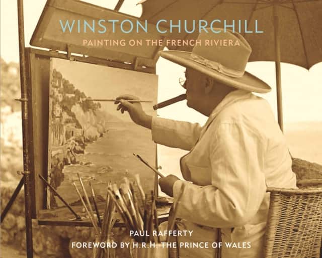 Winston Churchill: Painting on the French Riviera av Paul Rafferty