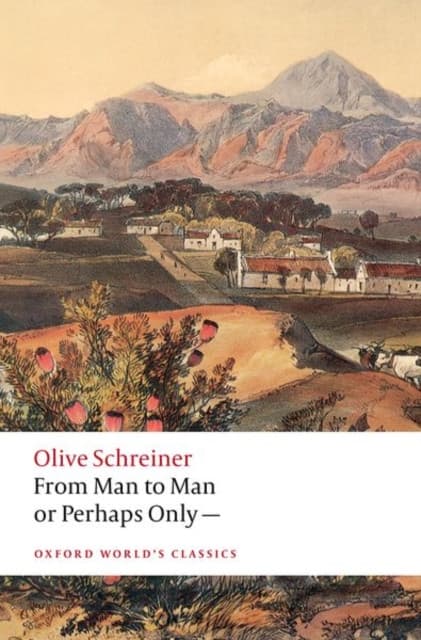 From Man to Man or Perhaps Only—