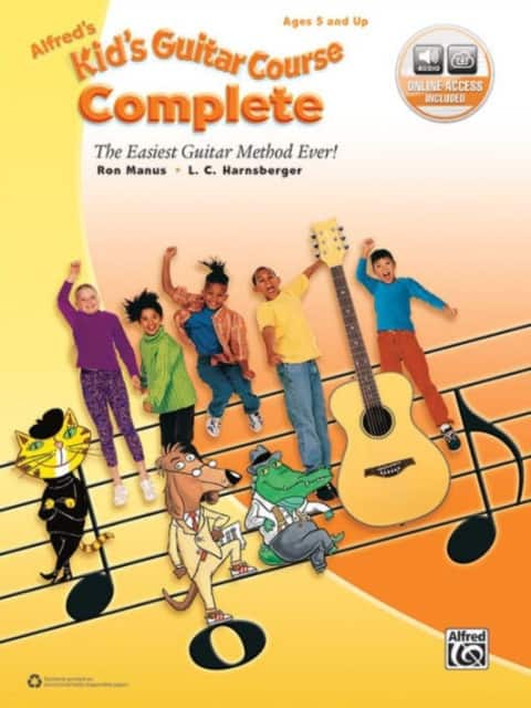 ALFREDS KIDS GUITAR COURSE COMPLETE BOOK av RAY MANUS