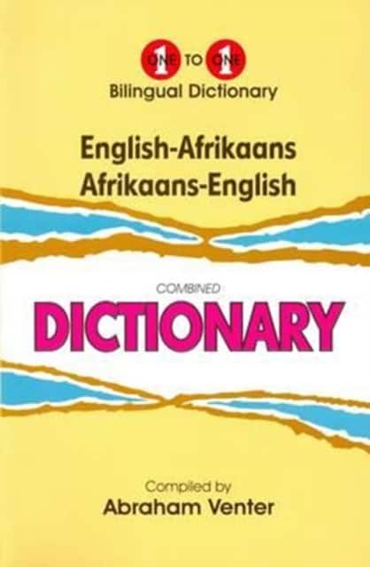 English-Afrikaans & Afrikaans-English One-to-One Dictionary av A. Venter