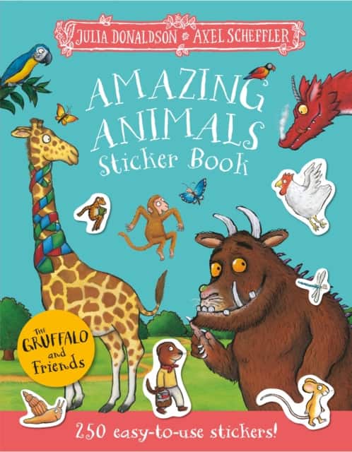 The Gruffalo and Friends: Amazing Animals Sticker Book av Julia Donaldson