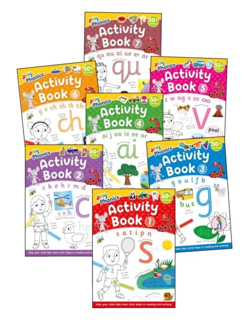 Jolly Phonics Activity Books 1-7 av Sara Wernham