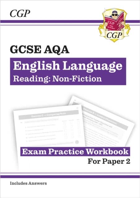 New GCSE English Language AQA Reading Non-Fiction Exam Practice Workbook av CGP Books