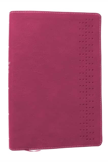 Student Study Bible: A Guide to Knowing and Living God’s Word (NKJV, Pink Leathersoft, Red Letter, Comfort Print) av Thomas Nelson