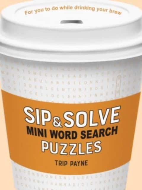 Sip & Solve Mini Word Search Puzzles av Trip Payne