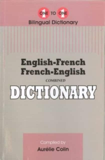 English-French & French-English One-to-One Dictionary av A. Colin