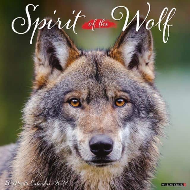 Spirit of the Wolf 2027 Wall av Willow Creek Press