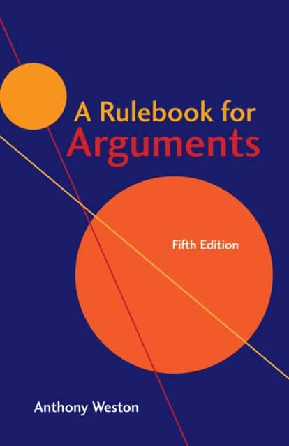A Rulebook for Arguments av Anthony Weston