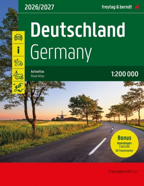 Germany Road Atlas 2026/2027