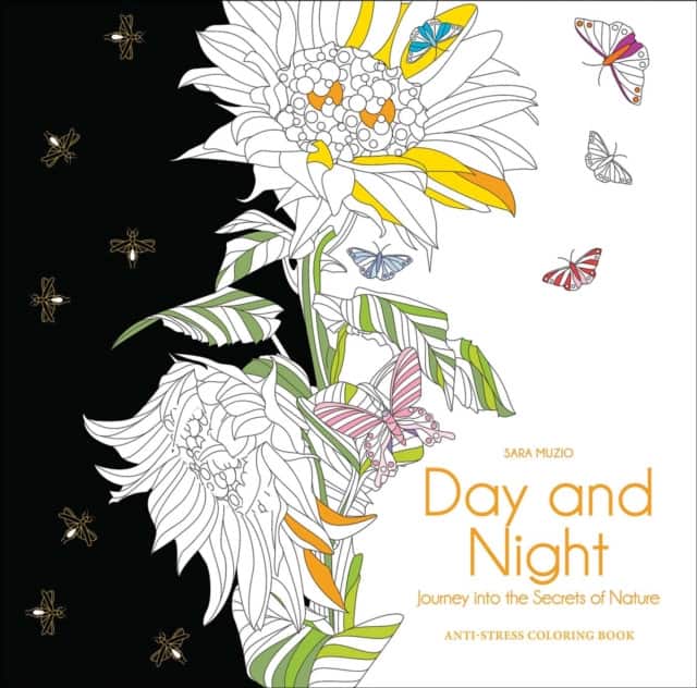 Night & Day. Coloring Book av Sara Muzio
