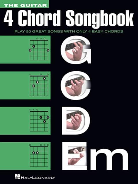 The Guitar 4-Chord Songbook G-C-D-Em av Hal Leonard Publishing Corporation