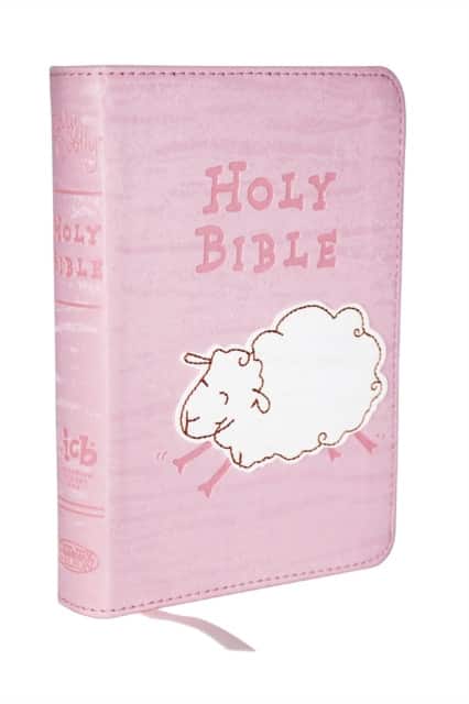ICB, Really Woolly Holy Bible for Toddlers, Pink Leathersoft av Thomas Nelson