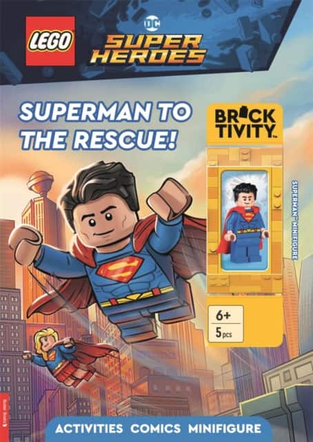 LEGO® DC Super Heroes: Superman to the Rescue Activity Book (with Superman™ minifigure) av Lego