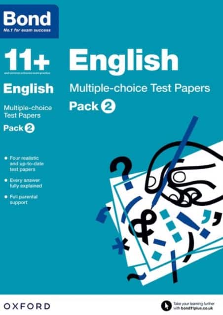 Bond 11+: English: Multiple-choice Test Papers: Ready for the 2026 exam (for GL Assessment & other 11 plus exams) av Bond 11+