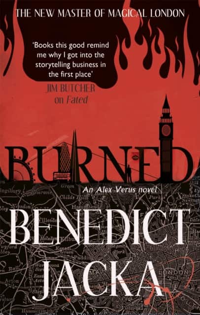 Burned av Benedict Jacka