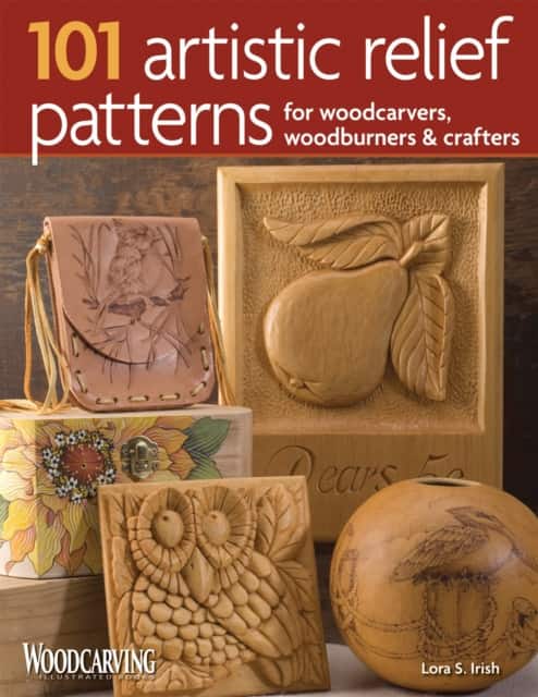 101 Artistic Relief Patterns for Woodcarvers, Woodburners & Crafters av Lora S. Irish