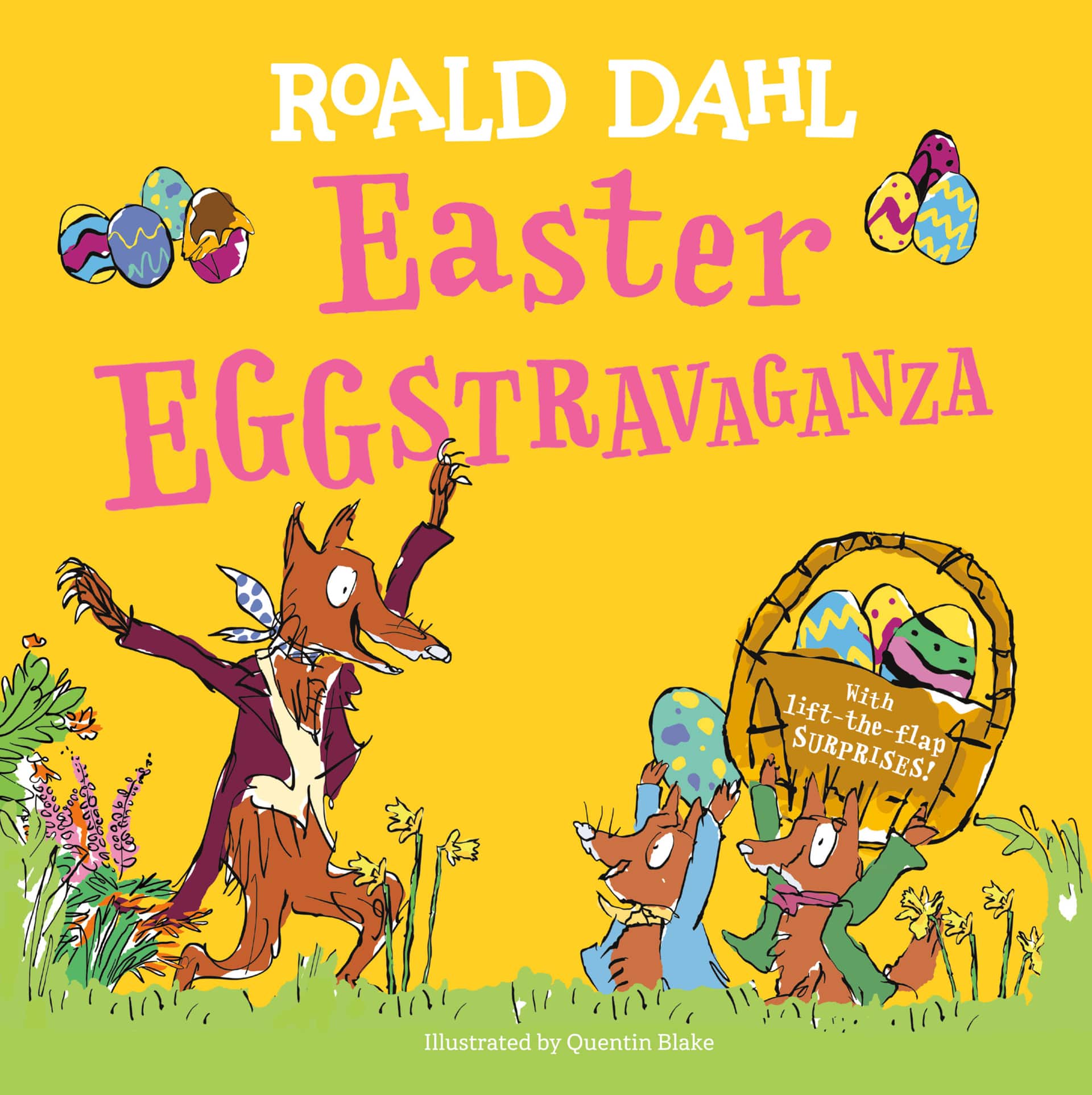 Easter EGGstravaganza: With Lift-the-Flap Surprises! av Roald Dahl