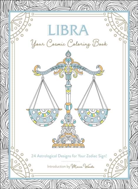 Libra: Your Cosmic Coloring Book av Mecca Woods