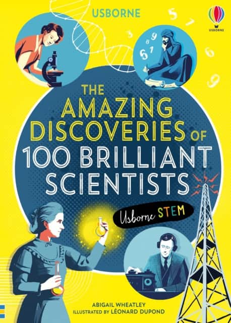 The Amazing Discoveries of 100 Brilliant Scientists av Abigail Wheatley