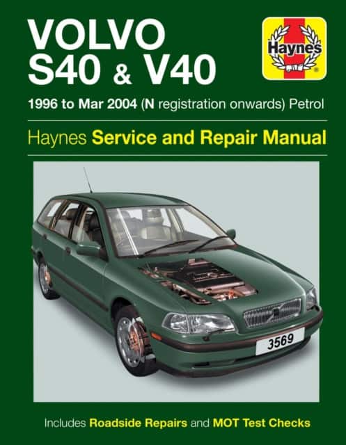 Volvo S40 & V40 Petrol (96 - Mar 04) Haynes Repair Manual av Haynes Publishing