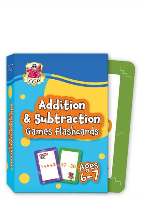 Addition & Subtraction Games Flashcards for Ages 6-7 (Year 2) av CGP Books