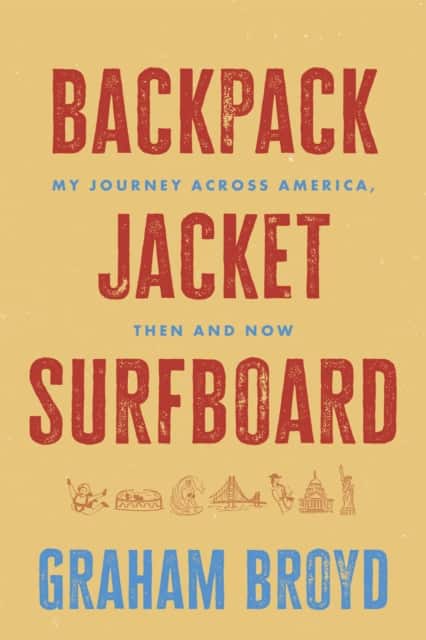 Backpack, Jacket, Surfboard av Graham Broyd