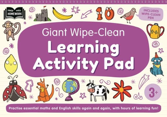 3+ Giant Wipe-Clean Learning Activity Pad av Autumn Publishing