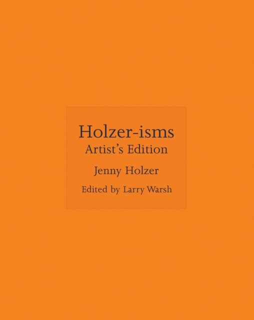 Holzer-isms