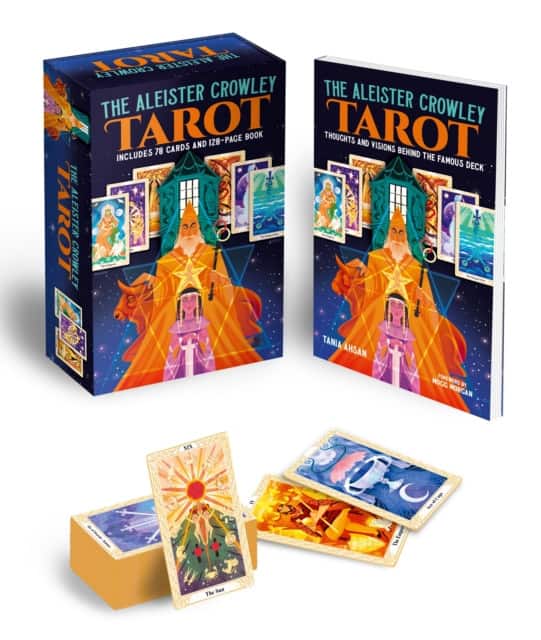 The Aleister Crowley Tarot Book & Card Deck av Tania Ahsan
