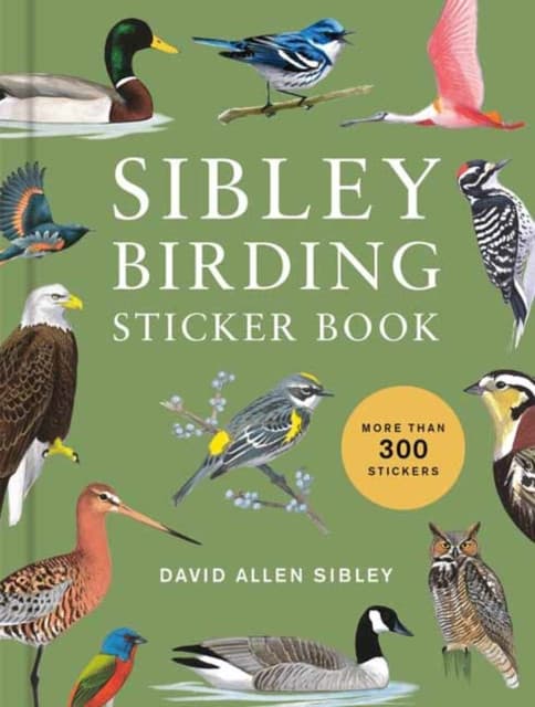 Sibley Birding Sticker Book