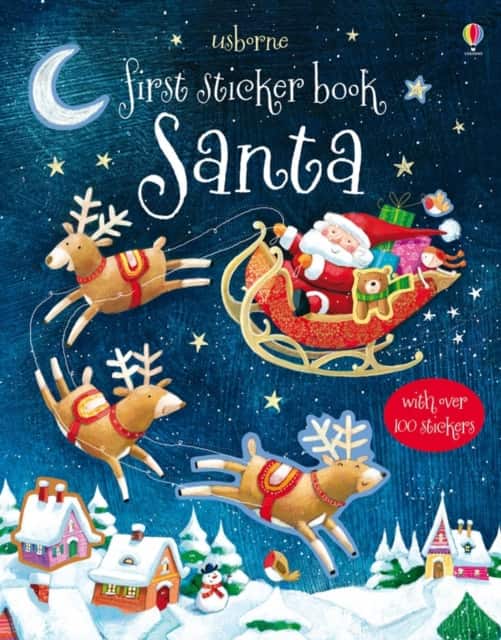 First Sticker Book Santa av Sam Taplin