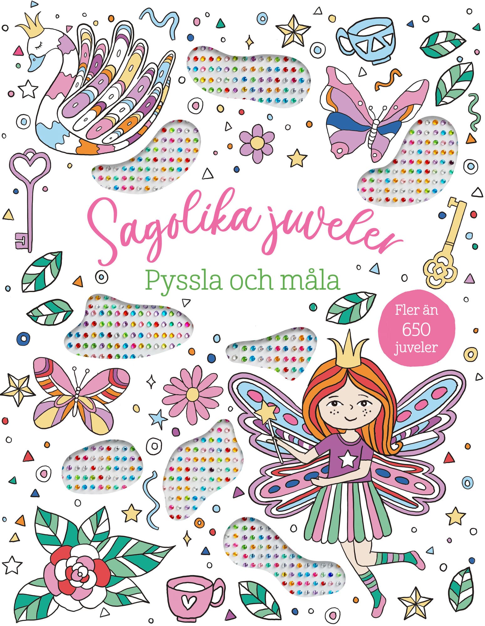 Sagolika juveler : pyssla och måla