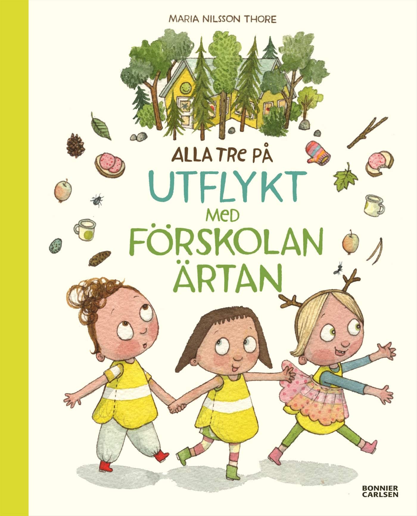 Alla tre på utflykt med förskolan Ärtan av Maria Nilsson Thore