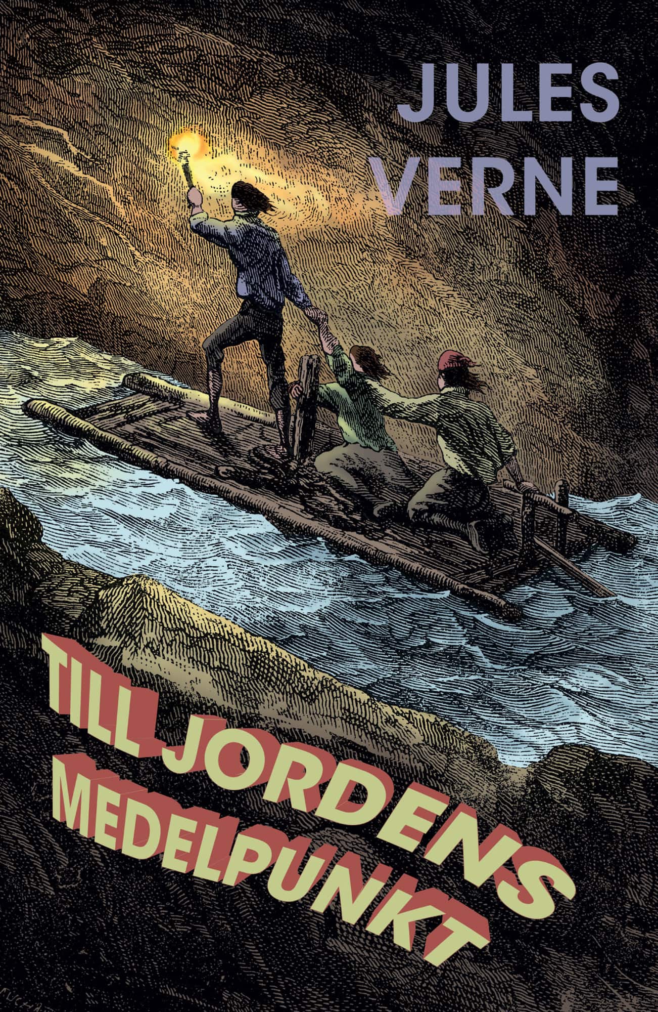 Till jordens medelpunkt av Jules Verne