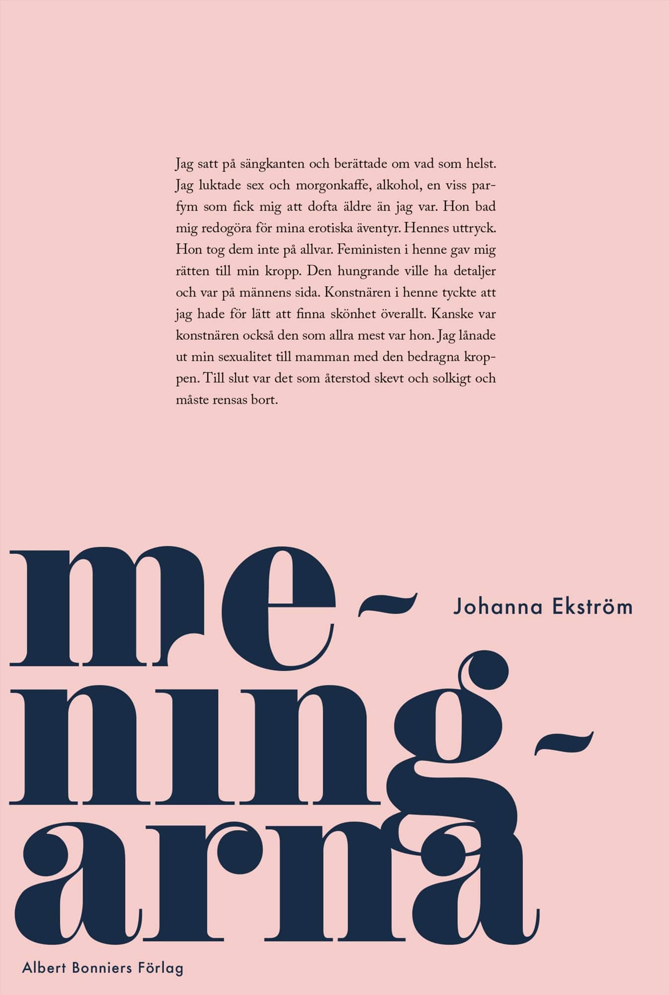 Meningarna av Johanna Ekström