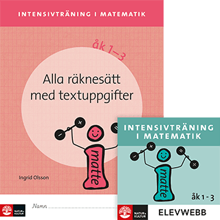 Intensivträning ma åk 1-3 Alla räknesätt med textuppgifter Elevhäfte
