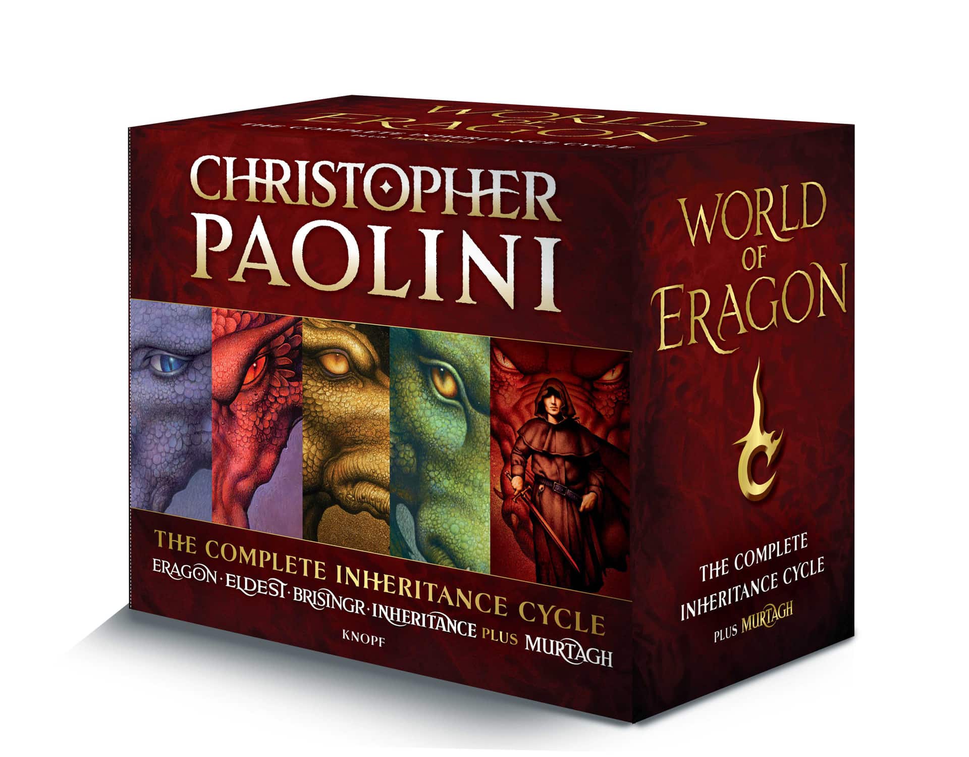 World of Eragon 5-Book Paperback Boxed Set: Eragon; Eldest; Brisingr; Inheritance; Murtagh av Christopher Paolini