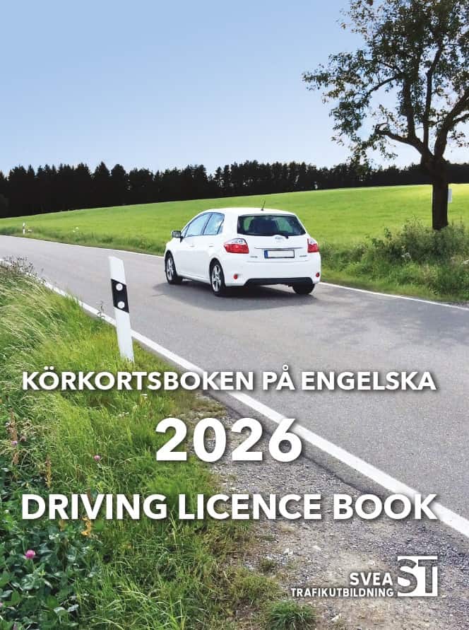 Körkortsboken på Engelska 2026 / Driving licence book av Svea Trafikutbildning